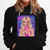 Barbie Style Margot Robbie Digital Hoodie