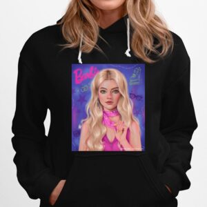 Barbie Style Margot Robbie Digital Hoodie