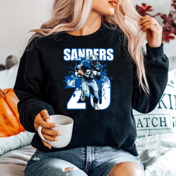 Barry Sanders Detroit Lions Football Sweater