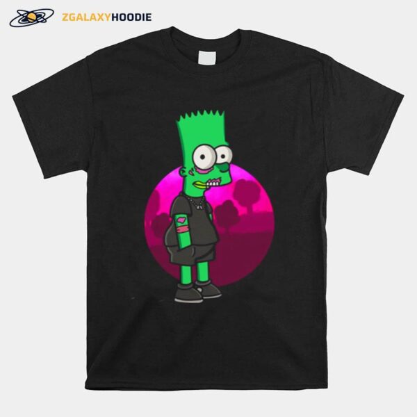 Bart Tropper The Simpsons Creepy Costume T-Shirt