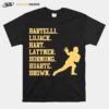 Bartelli Lujack Hart Lattner Hornung Huarte Brown T-Shirt