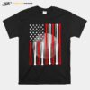 Baseball American Flag T-Shirt