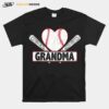 Baseball Grandma Matching Family Softball Baseball T-Shirt