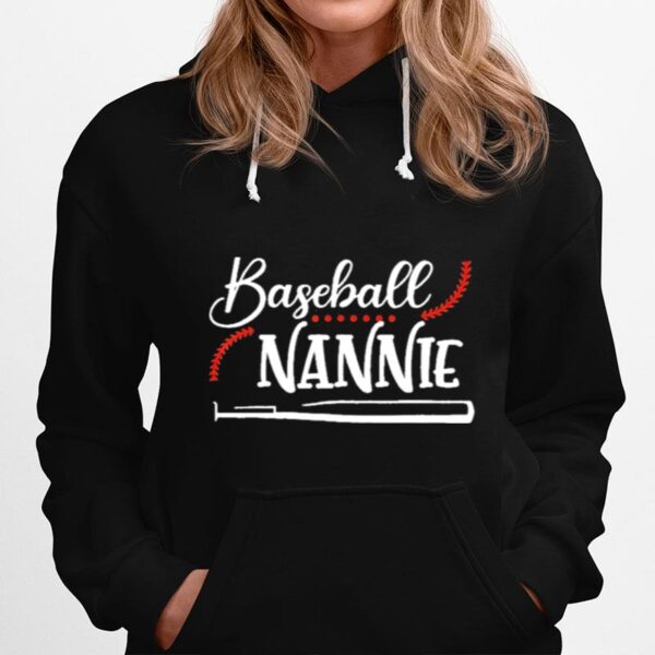 Baseball Nannie Love Baseball Hoodie