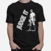 Baseball Player Aaron Judge Judge It Black And White T-Shirt