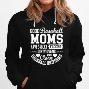 Baseball Player Mom Quote Proud Mother Phrase Hoodie