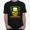 Baseball St Patricks Day Drink Beer And Play Basketball T-Shirt