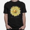 Baseball Sunflower Busy Raising Ballers T-Shirt