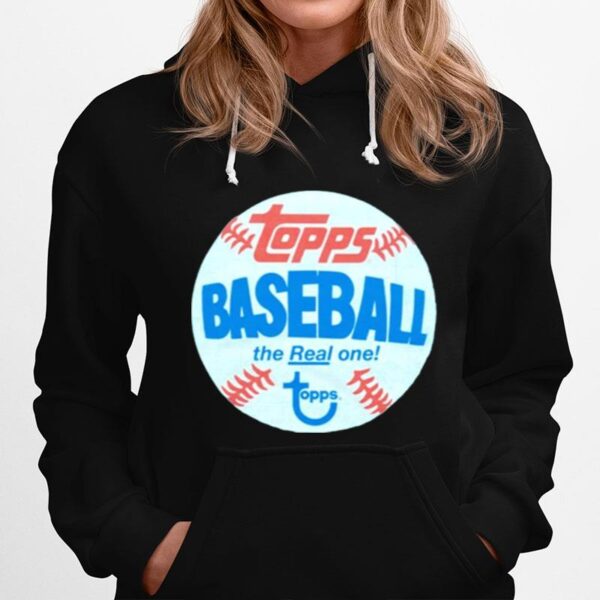 Baseball The Real One Topps Hoodie