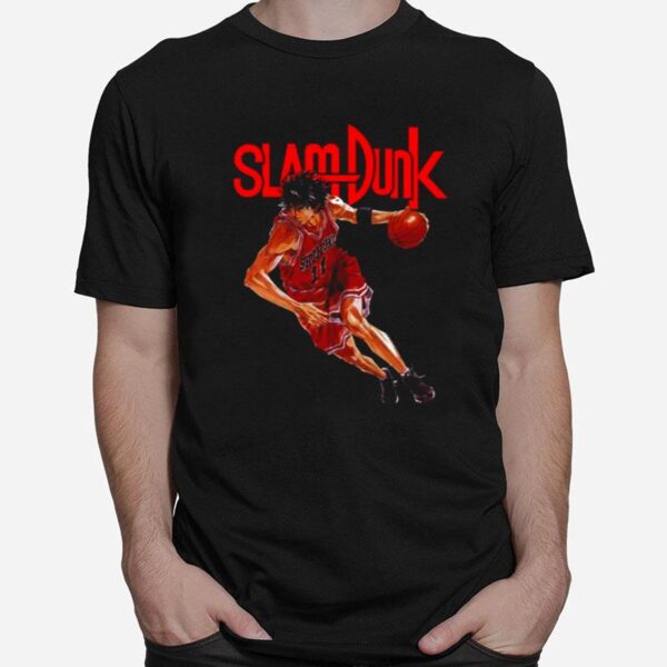 Basketball Anime Manga Slam Dunk Art T-Shirt