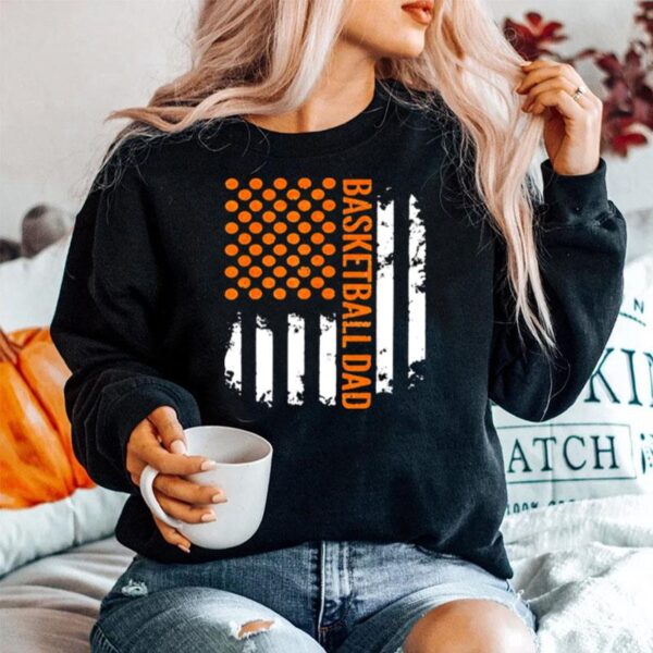 Basketball Dad Flag Sweater