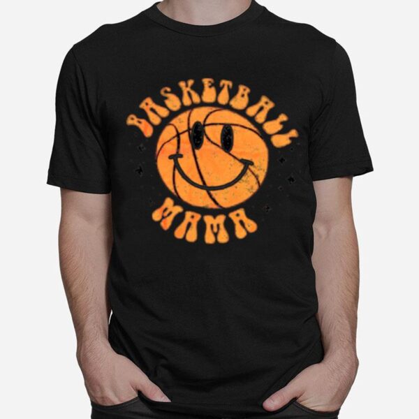 Basketball Mama Smile T-Shirt