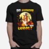 Basset Hound Did Someone Say Treat Happy Halloween T-Shirt