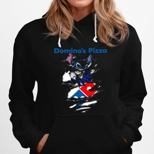 Bat Stitch Dominos Pizza Hoodie