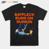 Batfleck Runs On Dunkin Batman T-Shirt