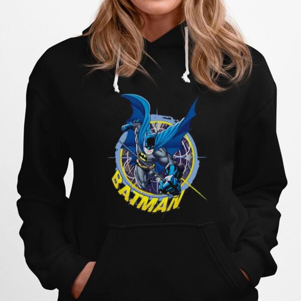 Batman In The Crosshairs Adult Pullover Hoodie