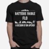 Batterie Faible Flo A Besoin Dun Apero T-Shirt