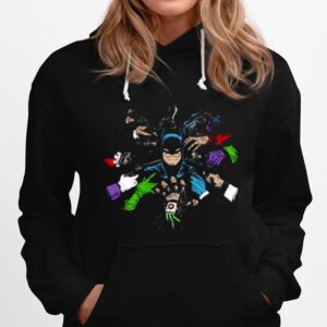 Batwick Anytime Batman Comic And John Wick Parody Hoodie