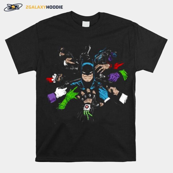 Batwick Anytime Batman Comic And John Wick Parody T-Shirt