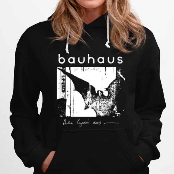 Bauhaus Bat Wings Bela Lugosis Dead Hoodie