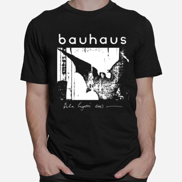 Bauhaus Bat Wings Bela Lugosis Dead T-Shirt