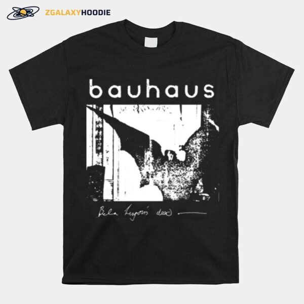 Bauhaus Bat Wings Bela Lugosis Dead T-Shirt