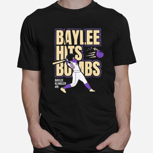 Baylee Hits Bombs Baylee Klingler 2022 T-Shirt