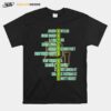 Baylor Bears Jared Butler Dain Dainja Lj Cryer Mark Vital T-Shirt