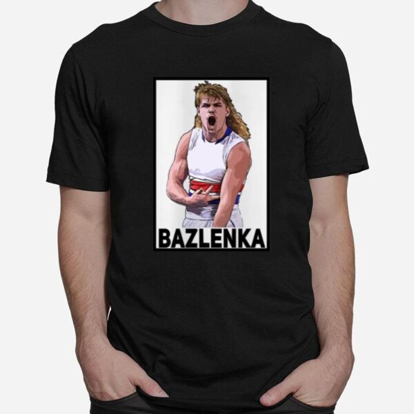 Bazlenka Bailey Smith Ice In His Veins Western Bulldogs T-Shirt