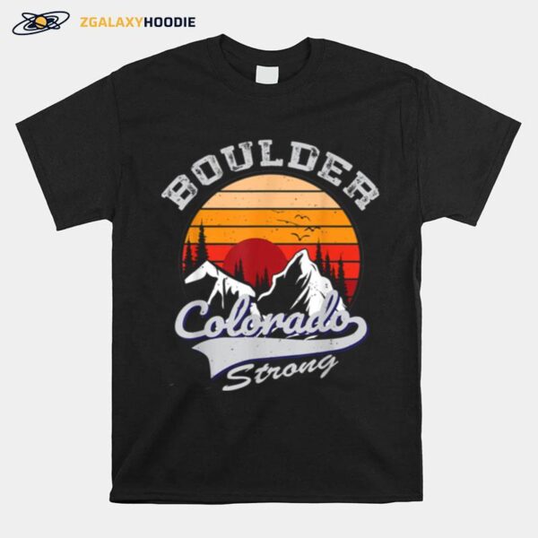 Boulder Colorado Strong T-Shirt