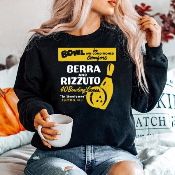 Bowl Berra And Rizzuto 40 Bowling Lanes Sweater