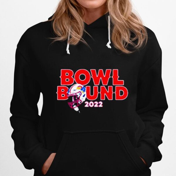 Bowl Bound Royal Kansas Jayhawks 2022 Helmet Hoodie