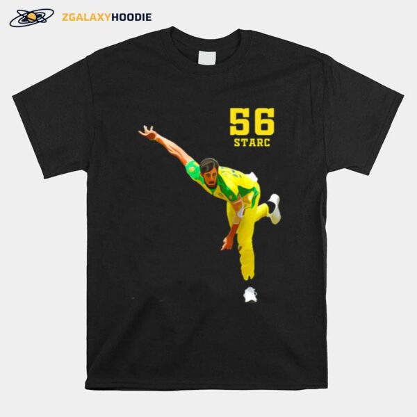 Bowler Australia T20 Cricket T20 World Cup Mitchell Starc T-Shirt