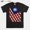 Bowling American Flag T-Shirt