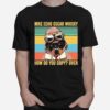 Boxer Mike Echo Oscar Whisky How Do You Copy Over Vintage Retro T-Shirt