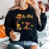 Boy And Monkey Stars Alpha Phi Alpha Sweater