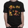 Boy And Monkey Stars Alpha Phi Alpha T-Shirt