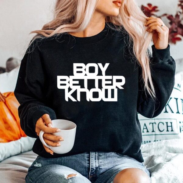 Boy Better Know Sweater