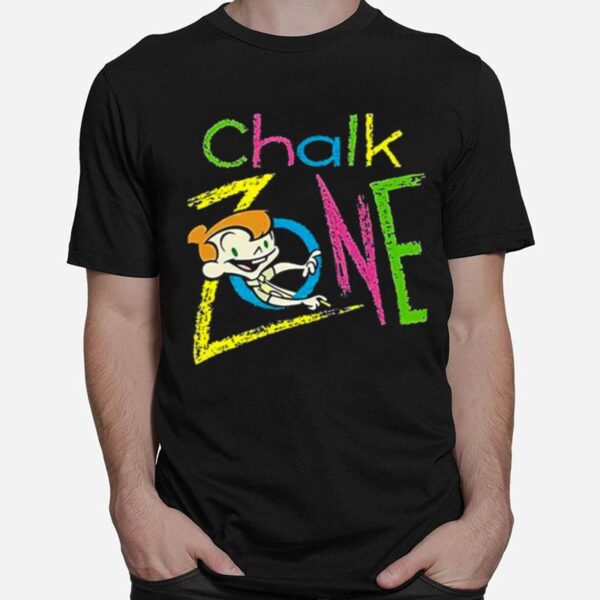 Boy Cartoon Magic Chalk Chalkzone T-Shirt