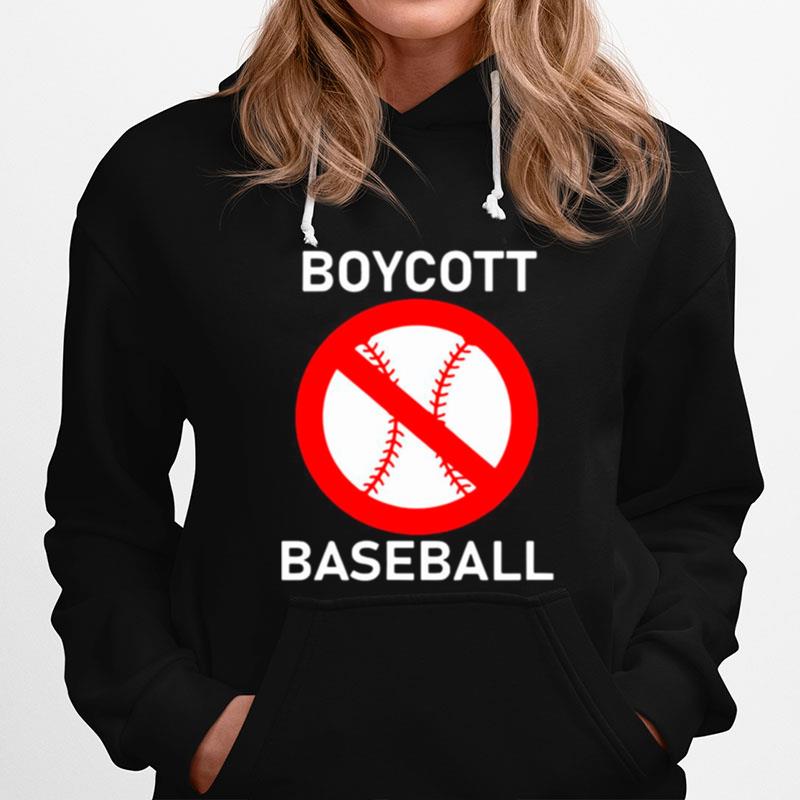 Boycott Baseball Hoodie