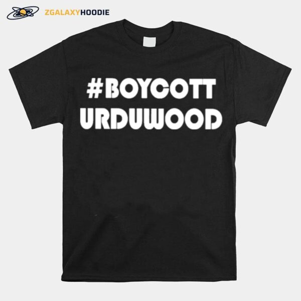 Boycott Urduwood 2022 T-Shirt