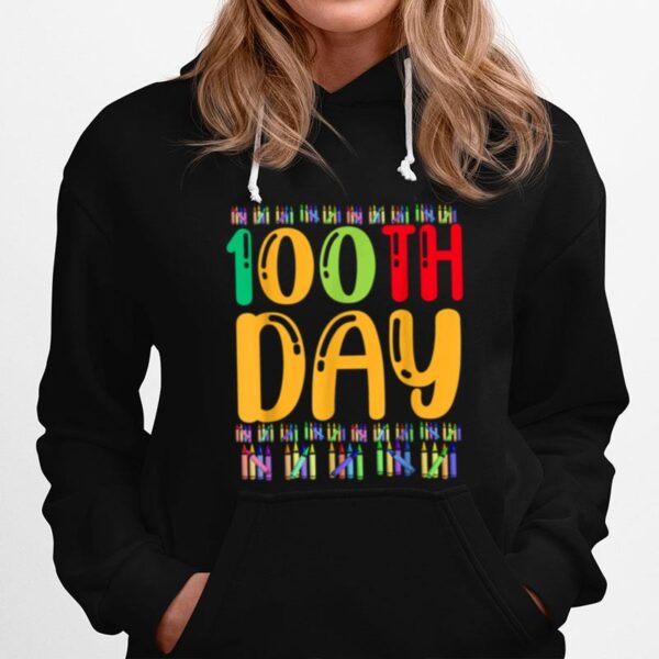 Boys Girls 100Th Day 100 Days Of School Hoodie