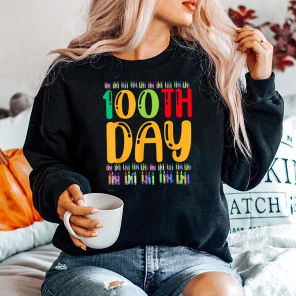 Boys Girls 100Th Day 100 Days Of School Sweater