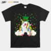 Boys Girls Dabbing St Patricks Dab Unicorn T-Shirt