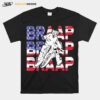 Braap Motocross American Flag T-Shirt