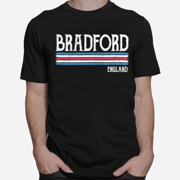 Bradford British Flag Colors England T-Shirt