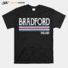 Bradford British Flag Colors England T-Shirt