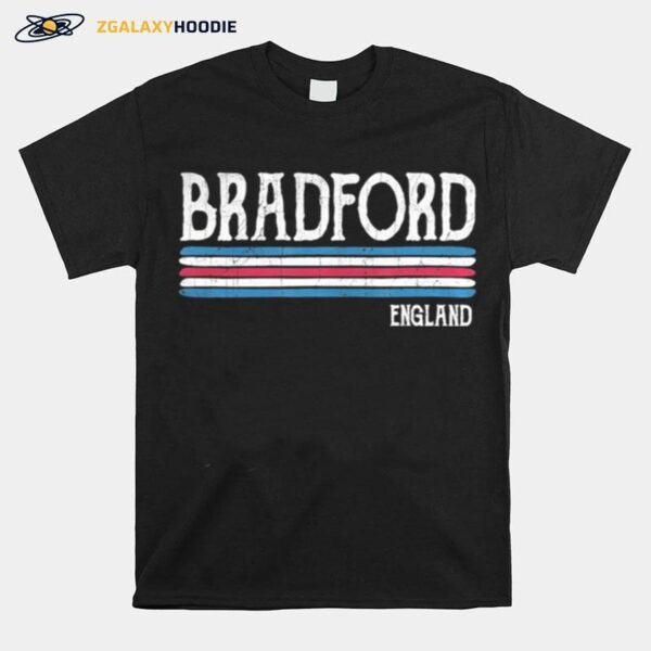 Bradford British Flag Colors England T-Shirt