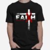 Brain Aneurysm Awareness Christian Faith Cross T-Shirt