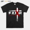 Brain Aneurysm Awareness Christian Faith Cross T-Shirt